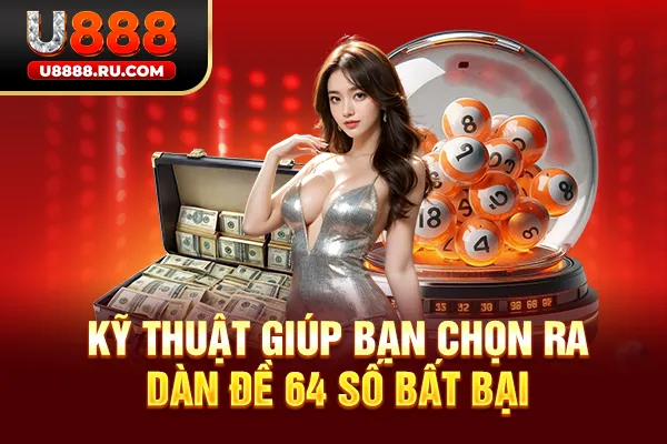 Kỹ thuật giúp bạn chọn ra dàn đề 64 số bất bại