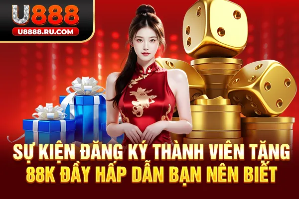Sự kiện đăng ký thành viên tặng 88K đầy hấp dẫn bạn nên biết